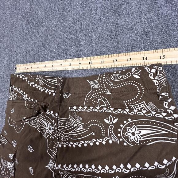 NOVA MEN Cargo Pants Mens 30 Bandana Print Summer Games HD18-107 Streetwear - Picture 10 of 12